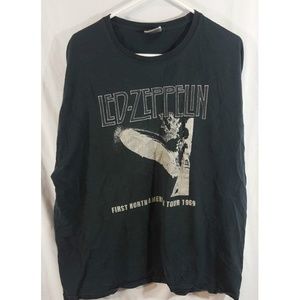 Hanes Zeppelin First North American Tour 1969 XXL